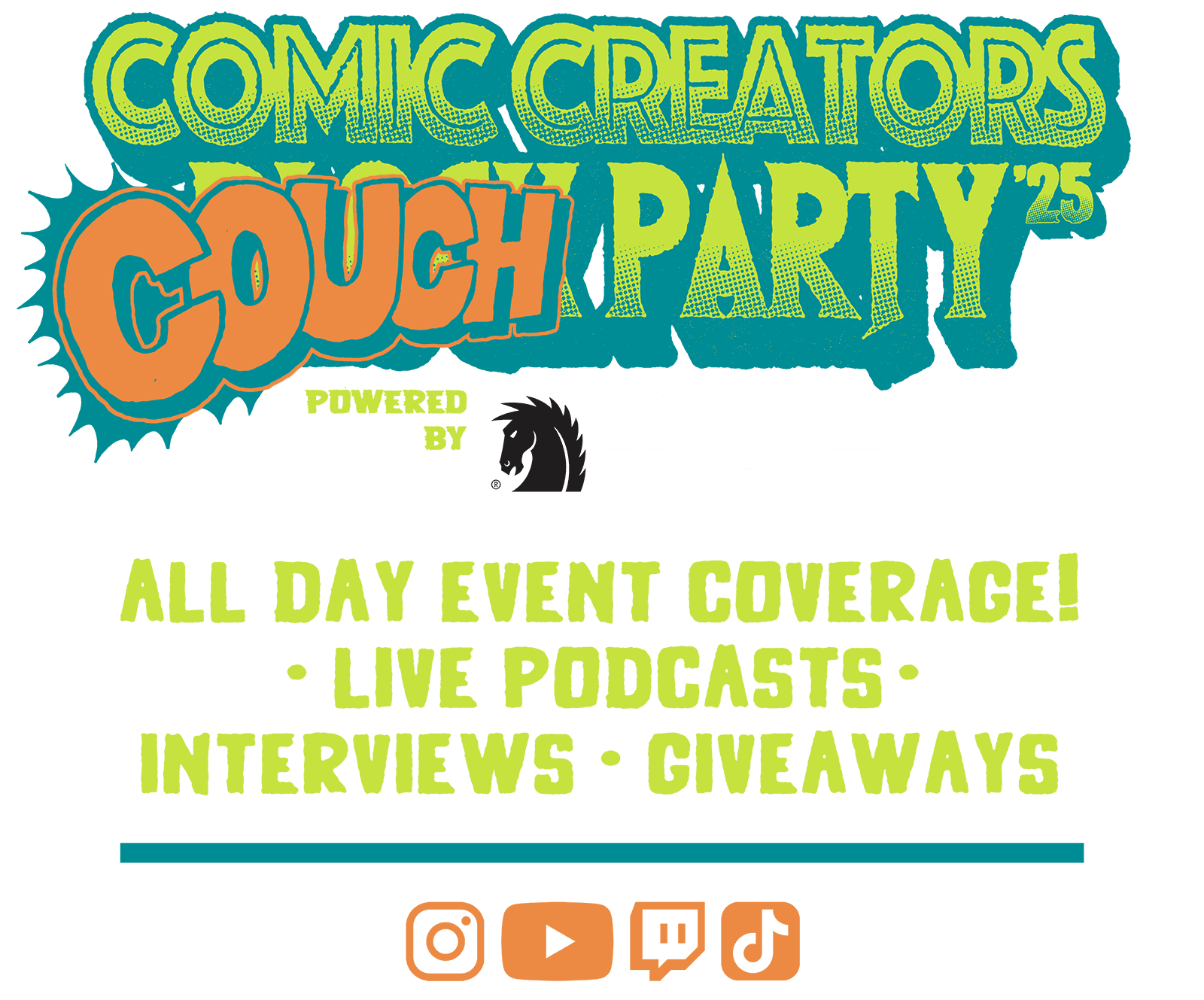 Comic Creators Block Party 2025 Creator Lineup